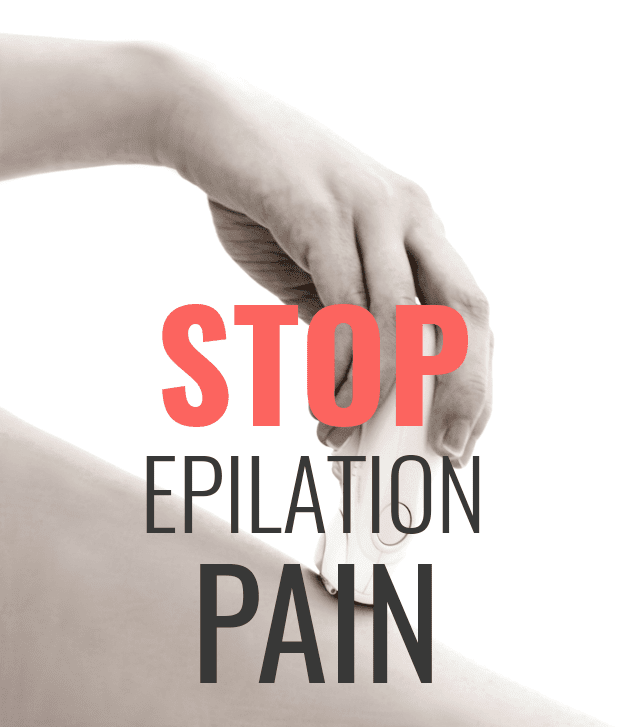 how to reduce epilation pain
